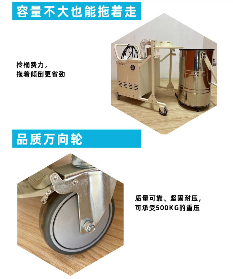 4KW三相電工業吸塵（chén）器380V-3